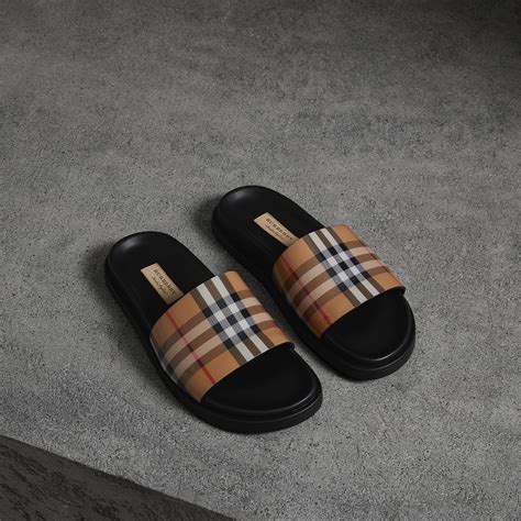 burberry womens slippers